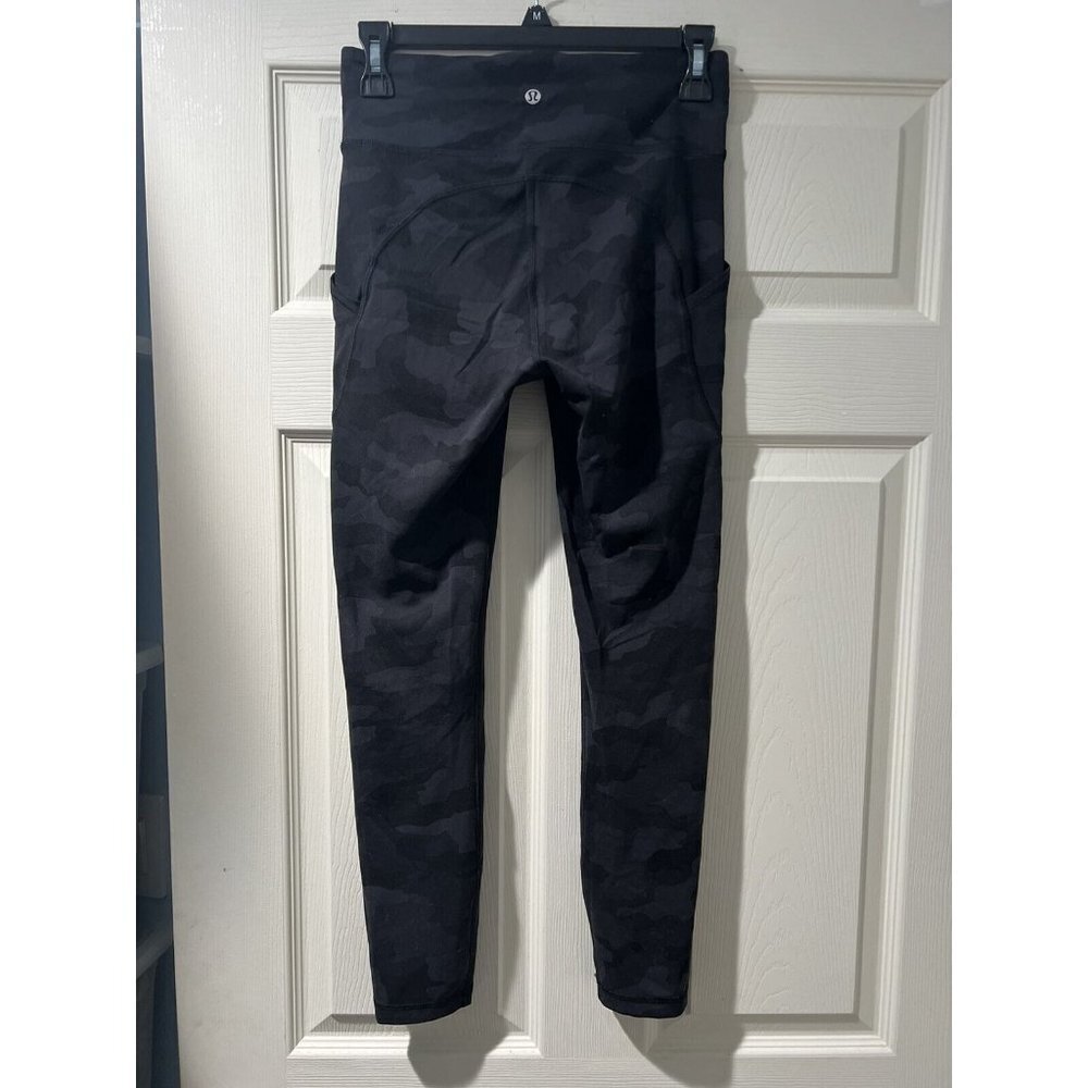 Lululemon Women Invigorate High-Rise Tight Black Blue Size 6 - Picture 7 of 11